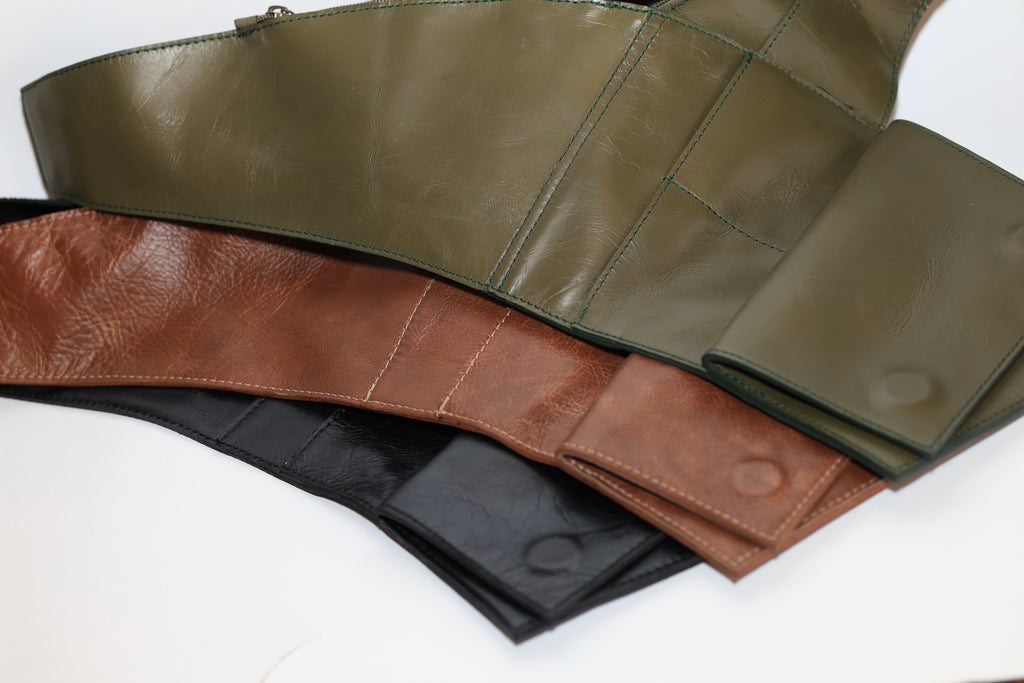 Leather Hairdresser Scissor Holster / Waist Pouch