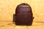 Large Full-Grain Leather Backpack