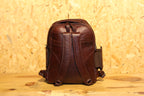 Large Full-Grain Leather Backpack