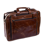Convertible Leather Briefcase / Backpack
