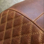 Motorcycle Leather Seat