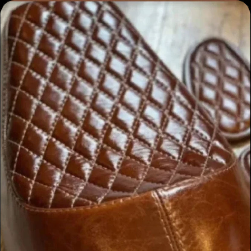 Motorcycle Leather Seat