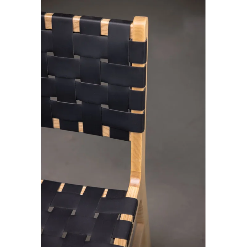 The Leather Net Chair