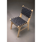 The Leather Net Chair