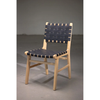 The Leather Net Chair