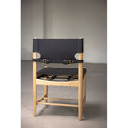 The Wooden Leather Chair