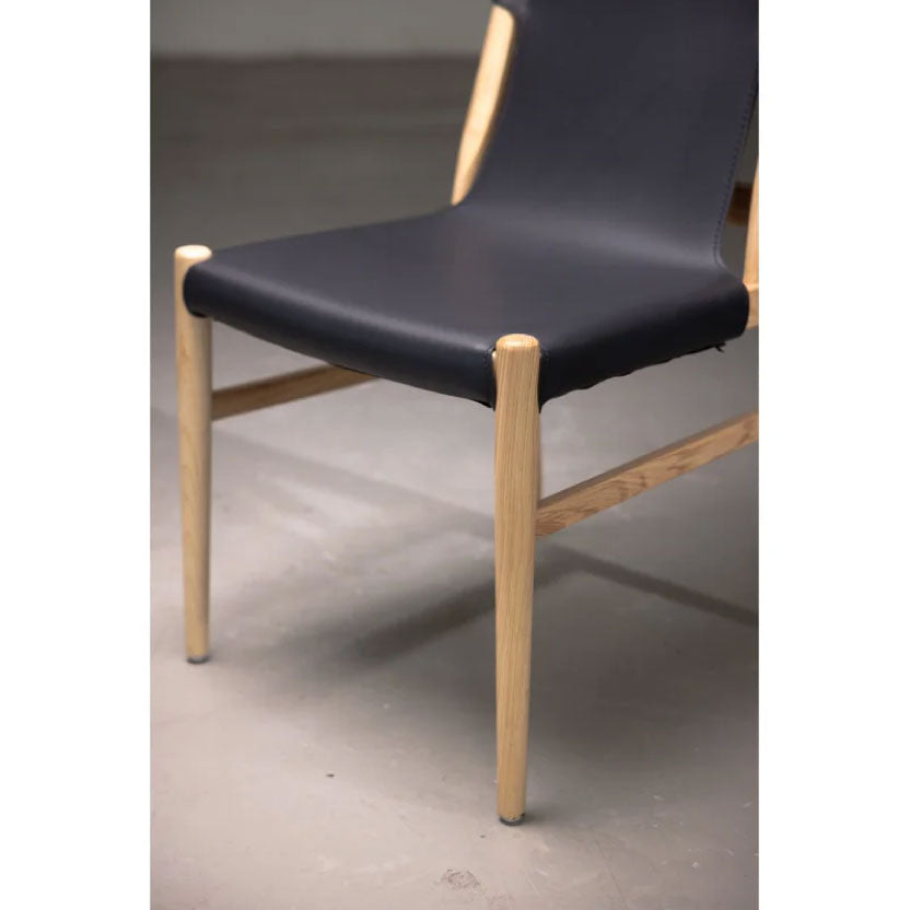 The Wooden Leather Chair 2