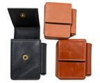 Leather Cigarette & Lighter Case