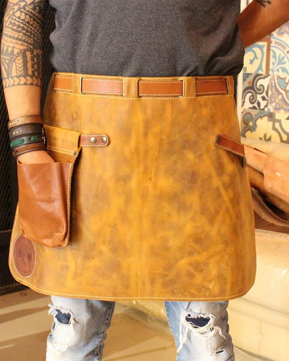 Half Leather Apron